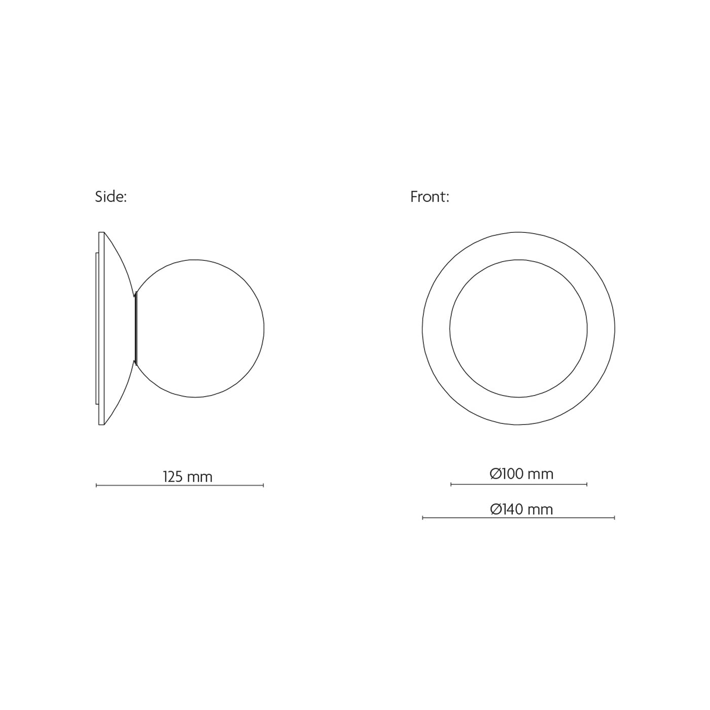 Orbit Stone Wall Light