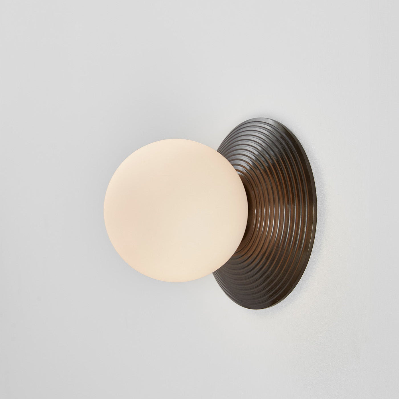 Orbit Brass Wall Light