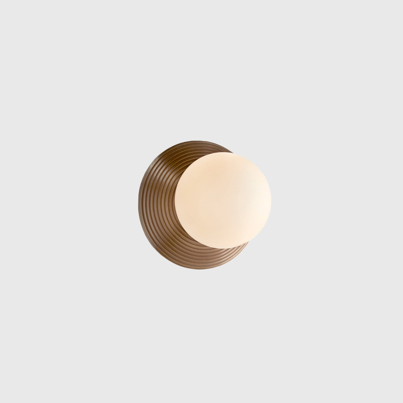 Orbit Brass Wall Light