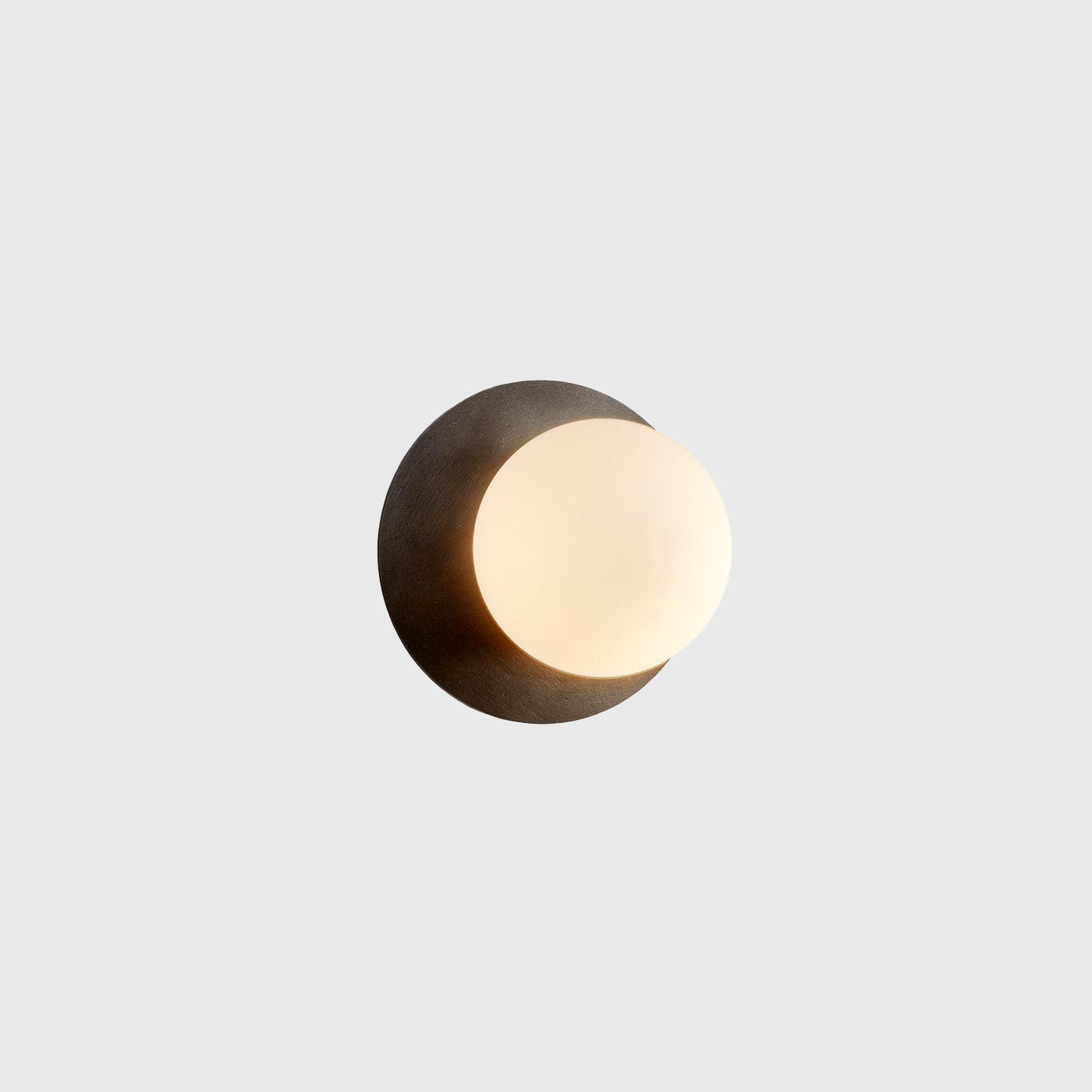 Orbit Brass Wall Light