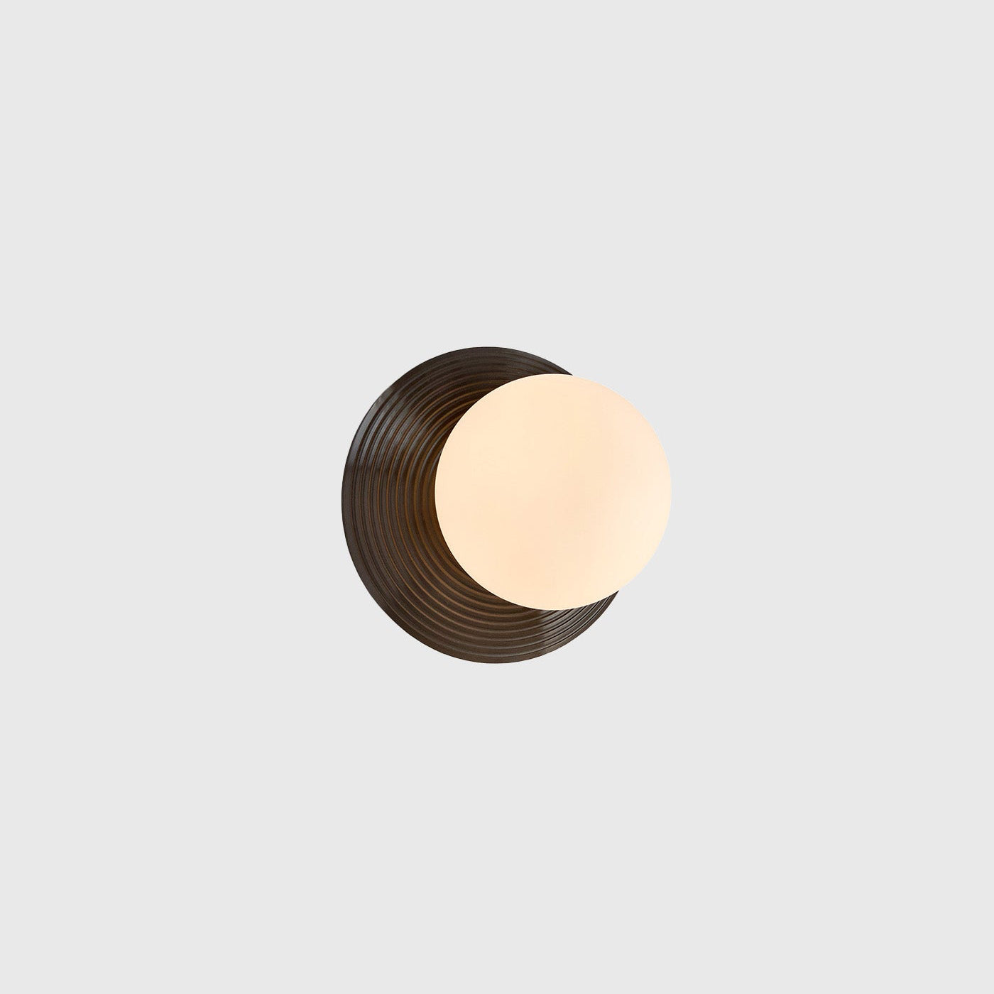 Orbit Brass Wall Light