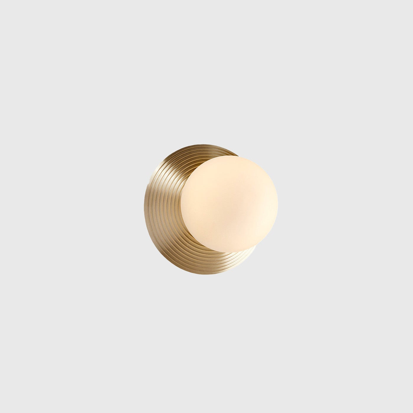 Orbit Brass Wall Light