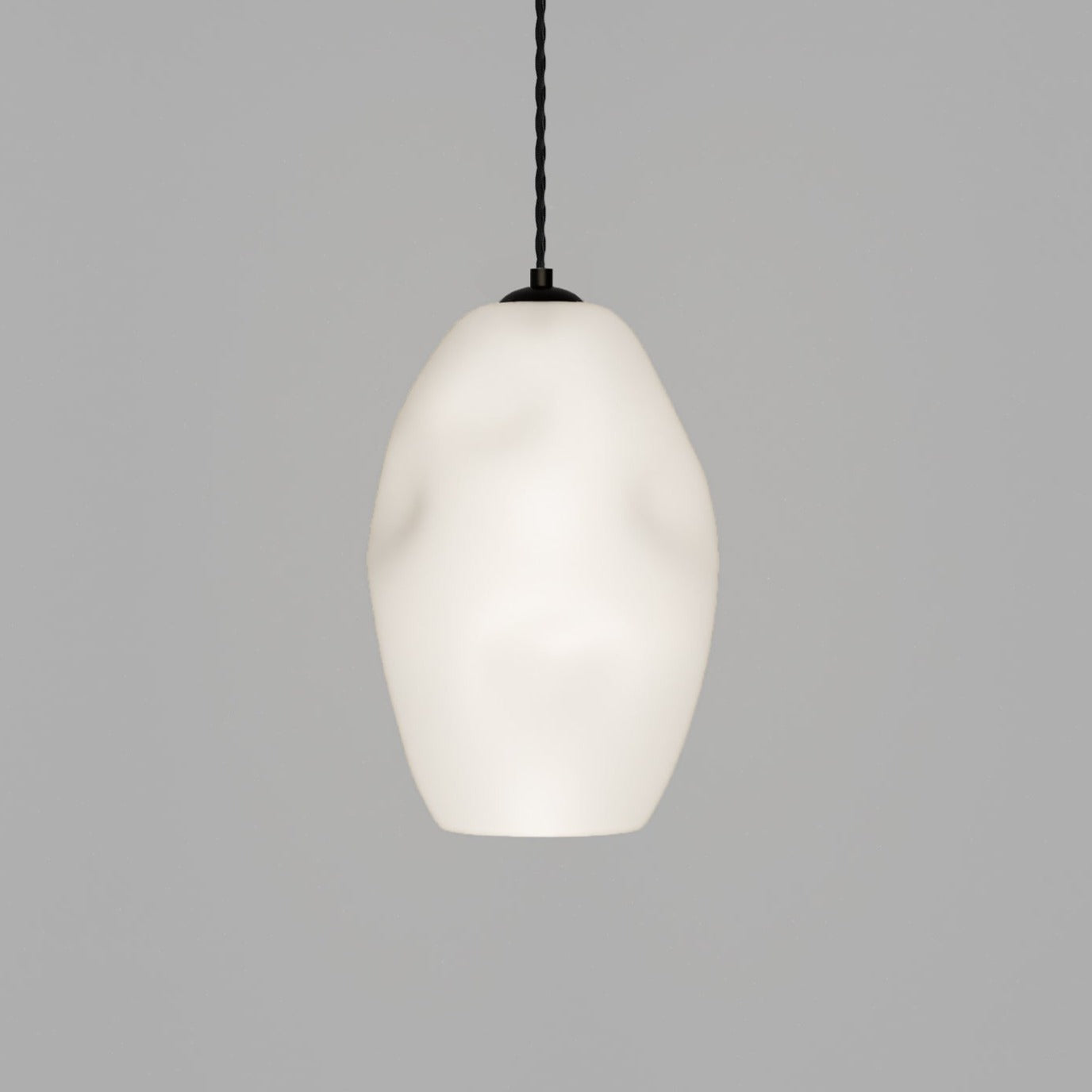 Organic White Pendant Light