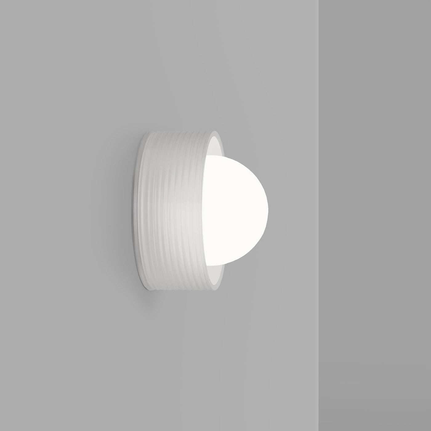 Orb Sur Ribbed Wall Light