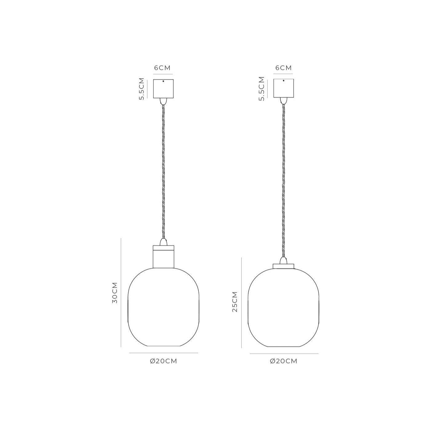 Parlour Curve Pendant Light