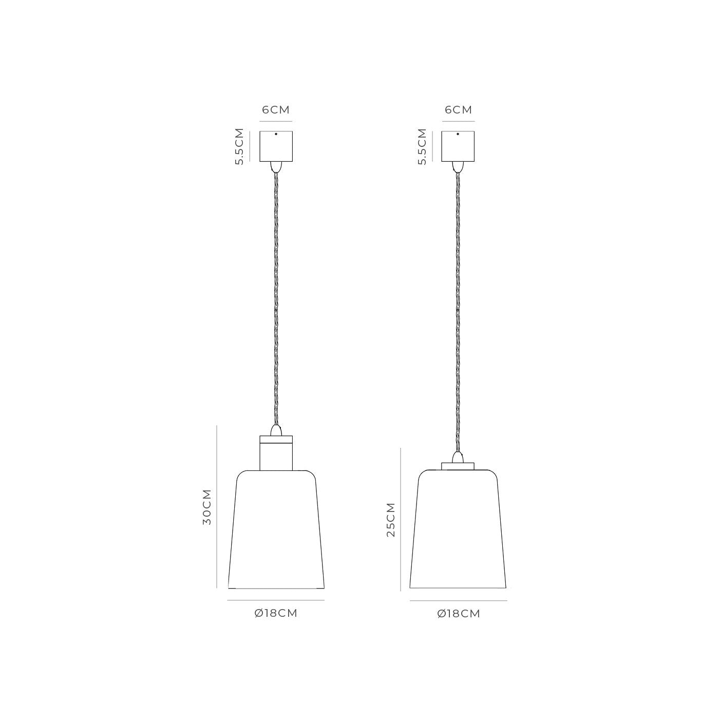 Parlour Glass Pendant Light