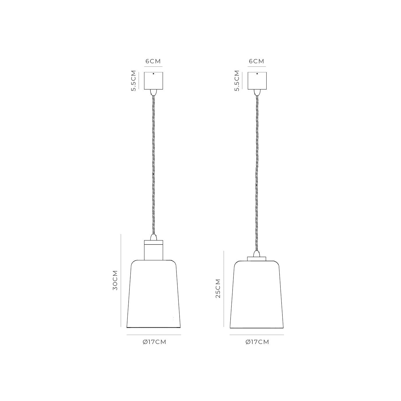 Parlour Glass Pendant Light
