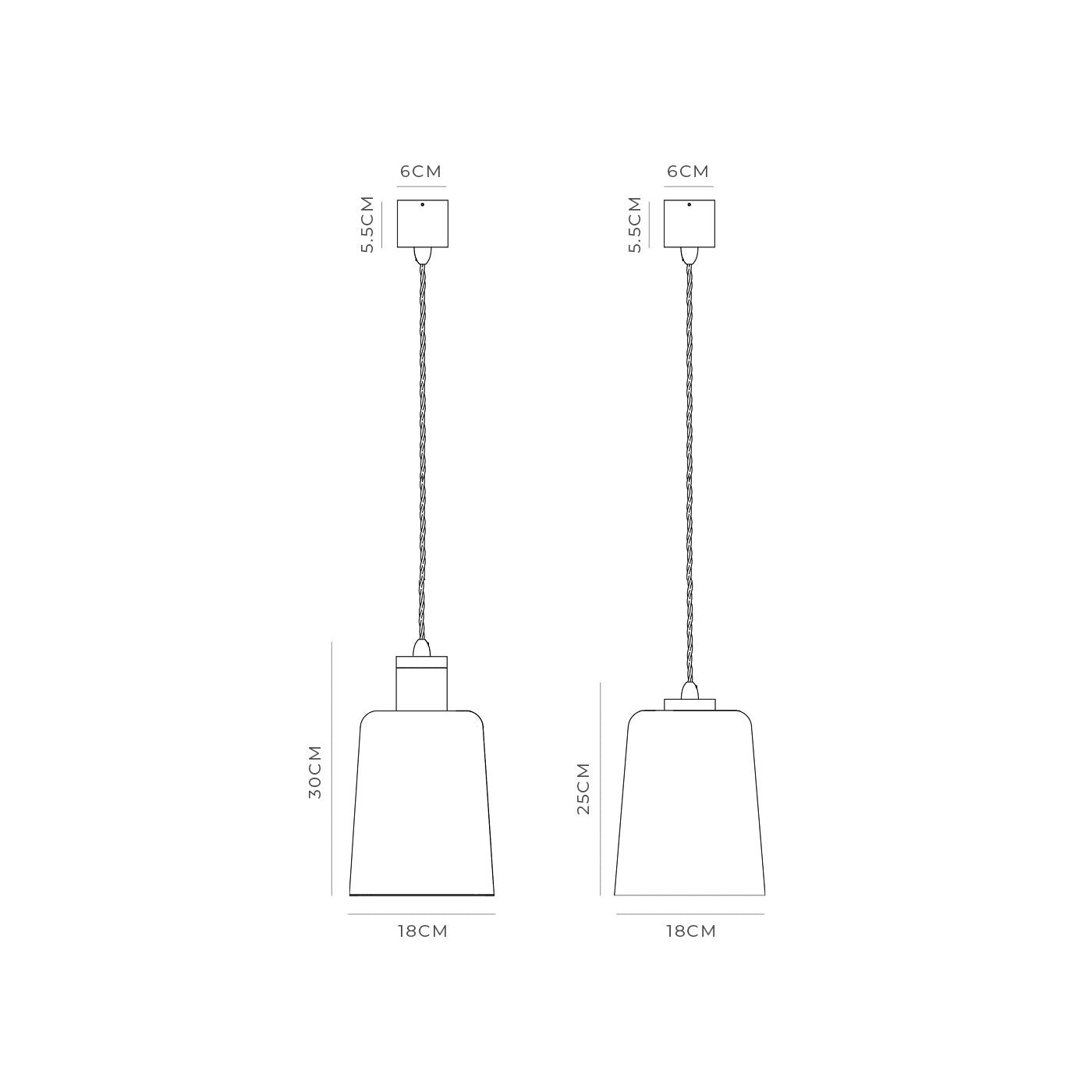 Parlour Glass Pendant Light