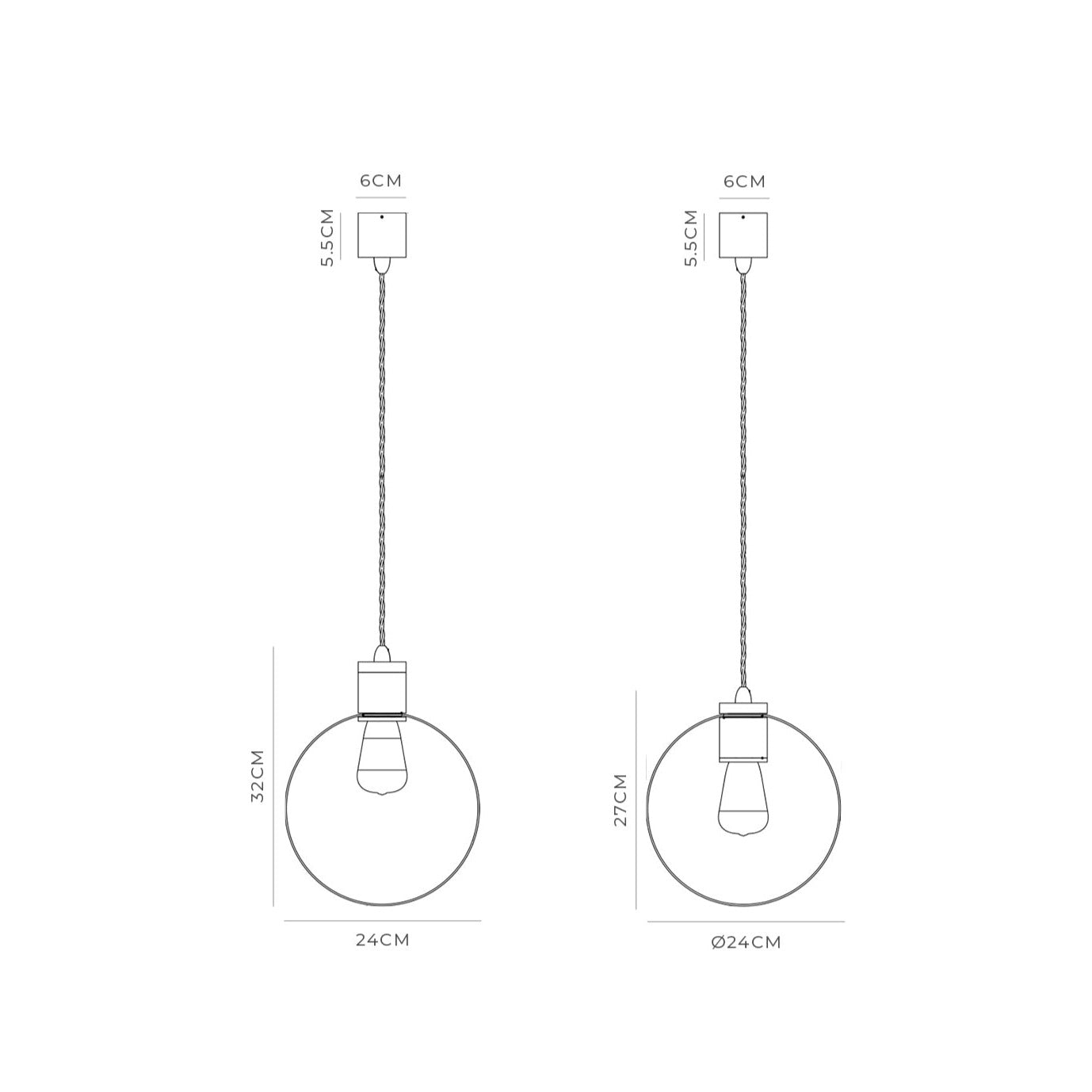Parlour Ring Pendant Light