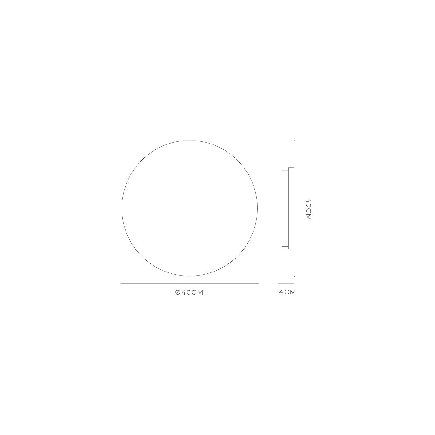 Shadow Wall/Ceiling Light