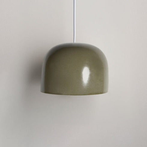 Ceramic Pendant Bell Light Small