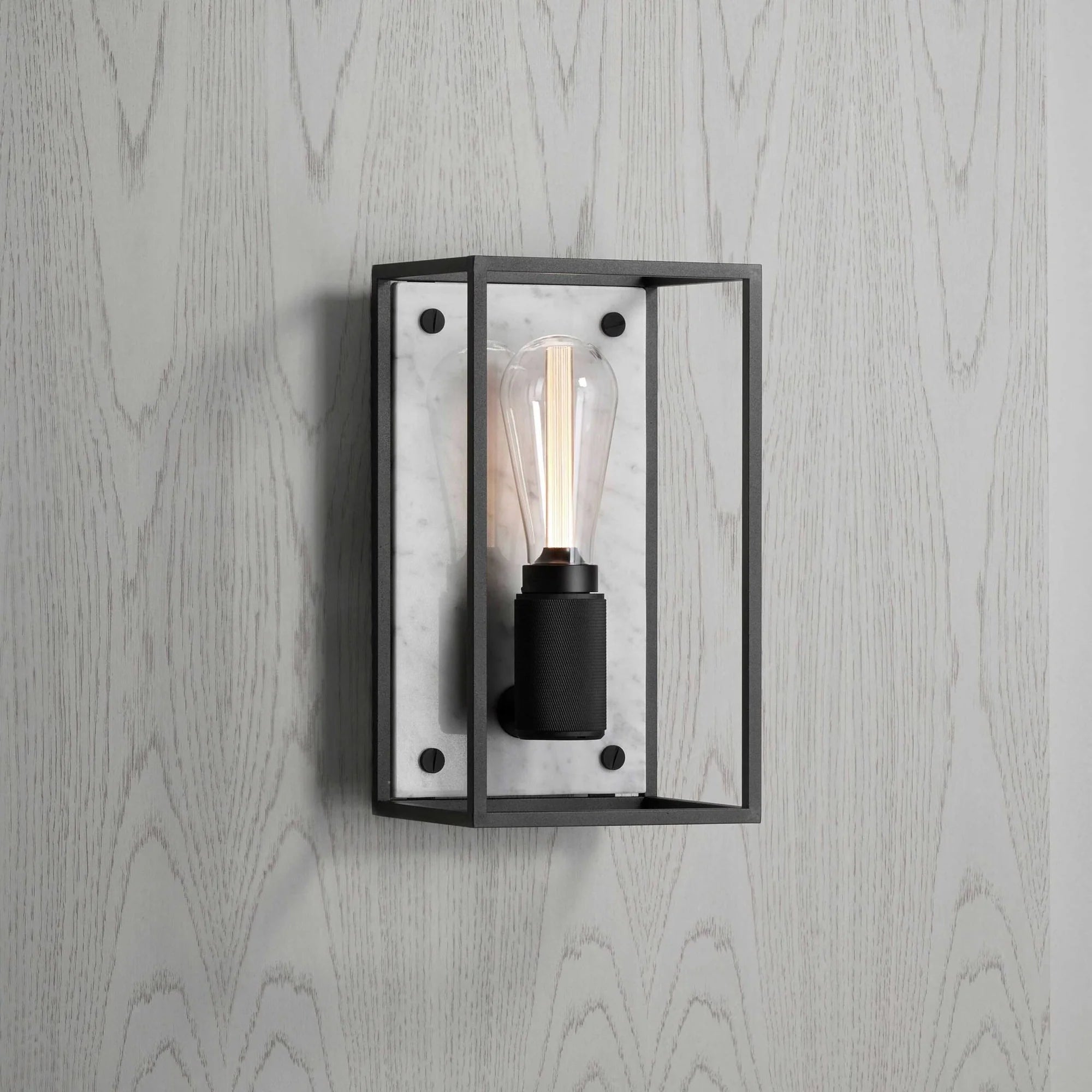 Caged Wall Light