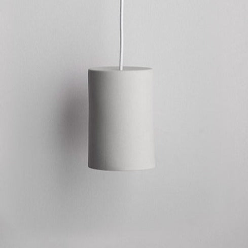 Ceramic Cylinder Pendant Light Small