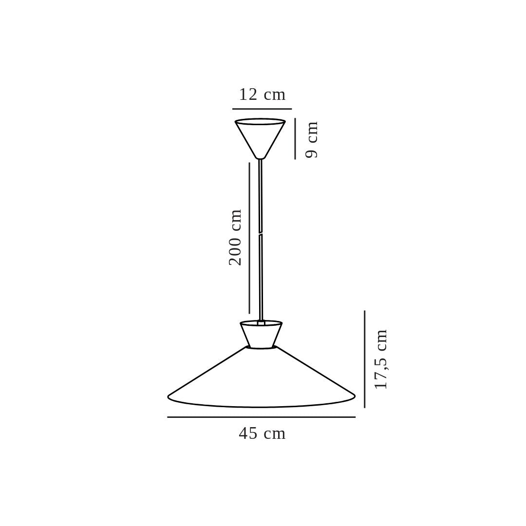 Dial 45 Pendant