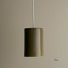 Ceramic Pendant Cylinder Light Large