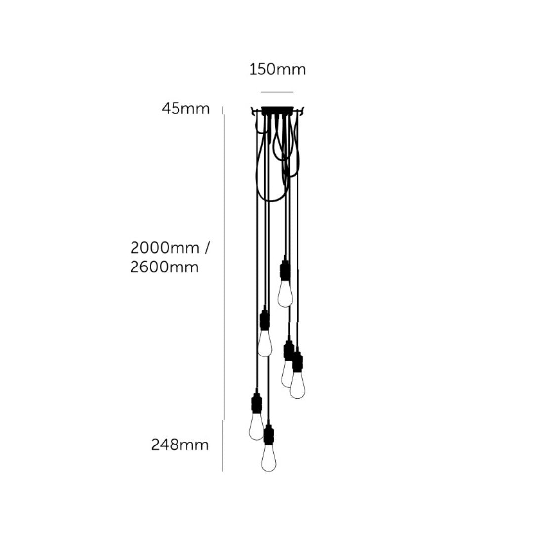 Hooked 6.0 Multi-Pendant