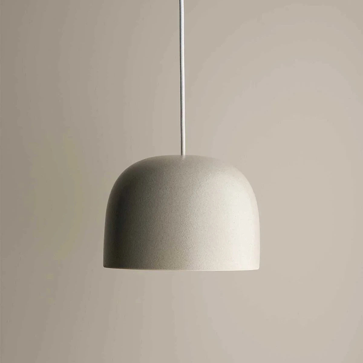 Ceramic Pendant Bell Light Small