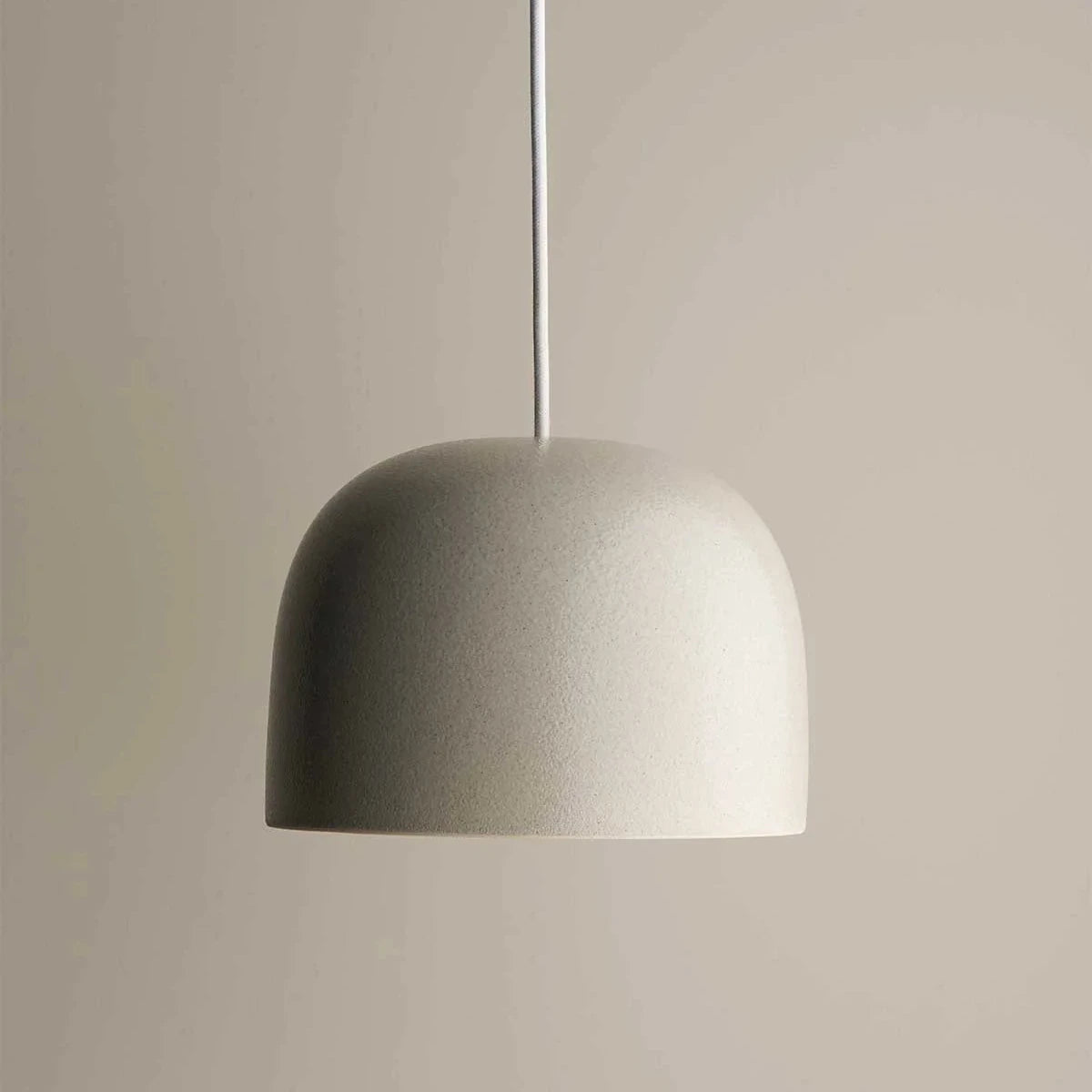 Ceramic Pendant Bell Light Large