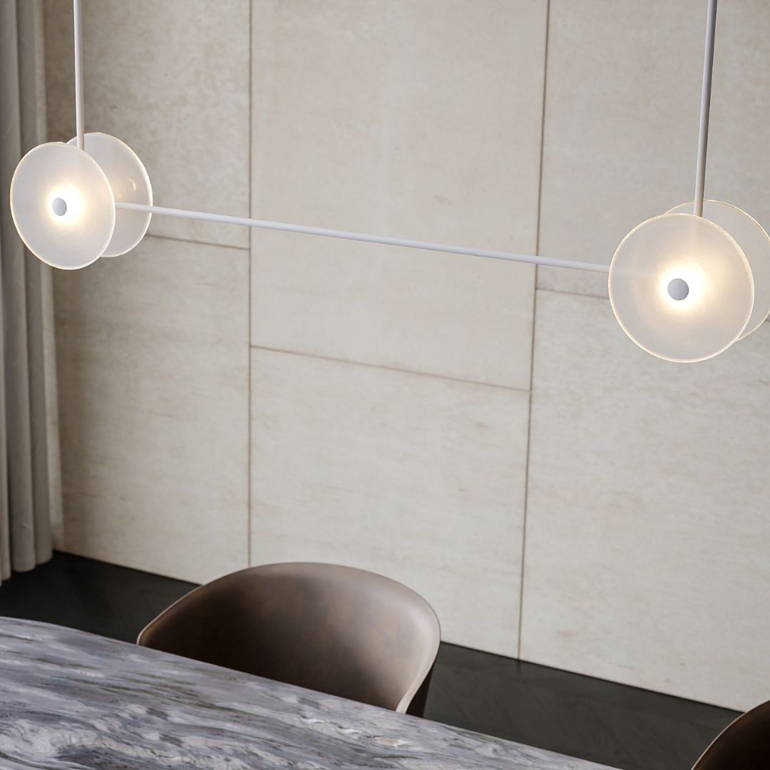 Coral Quad Linear Pendant