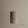 Ceramic Pendant Cylinder Light Large