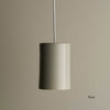 Ceramic Pendant Cylinder Light Large