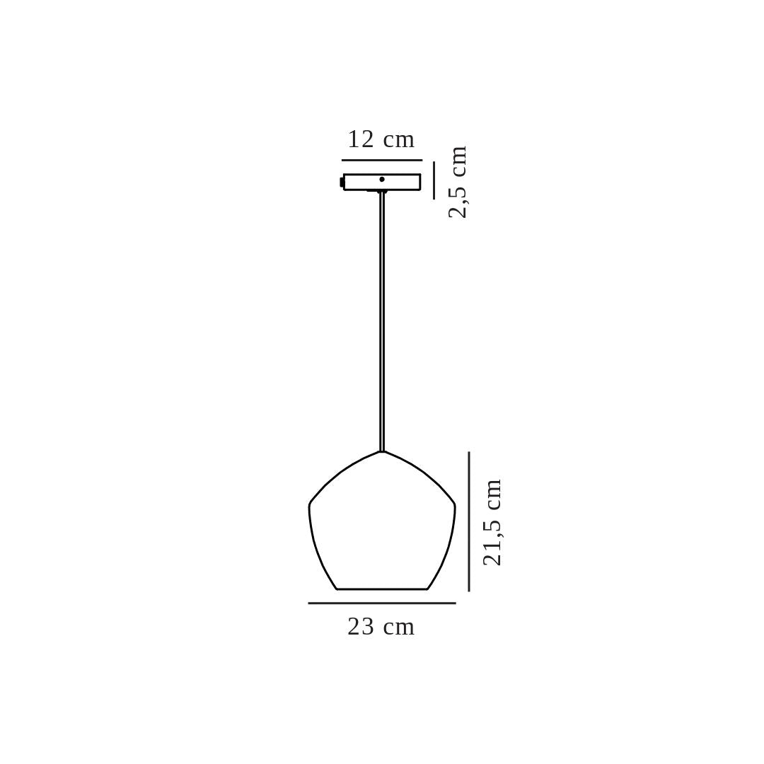Orbiform Pendant
