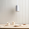 Ceramic Pendant Cylinder Light Large
