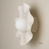 Ceramic Wall Pearl Sconce Light