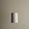 Ceramic Cylinder Pendant Light Small