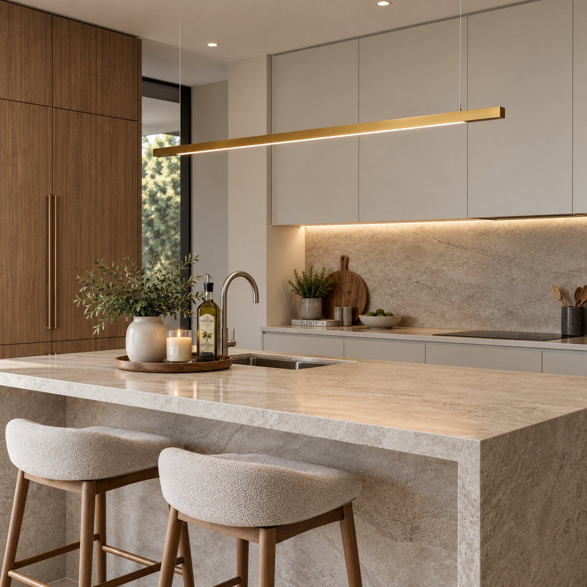 Capsühl Linear | Brushed Brass