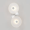 Coral Duo Rod Wall Light - (Off-Centered)