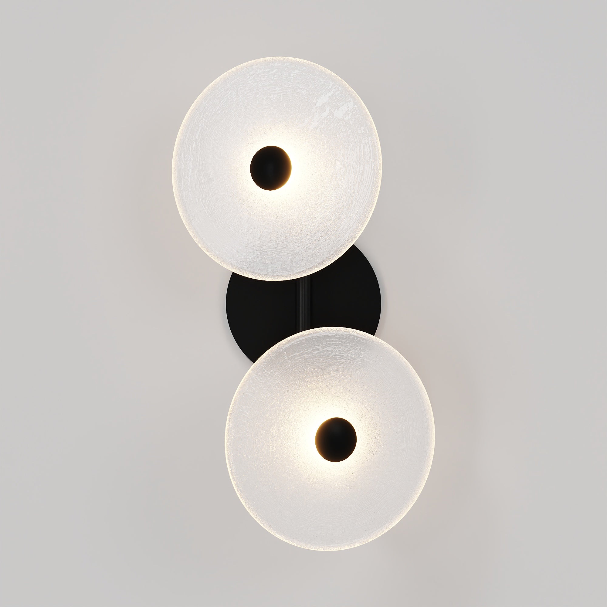 Coral Duo Rod Wall Light - (Off-Centered)