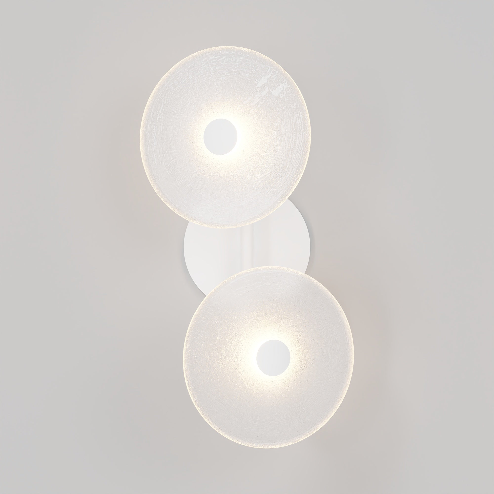 Coral Duo Rod Wall Light - (Off-Centered)