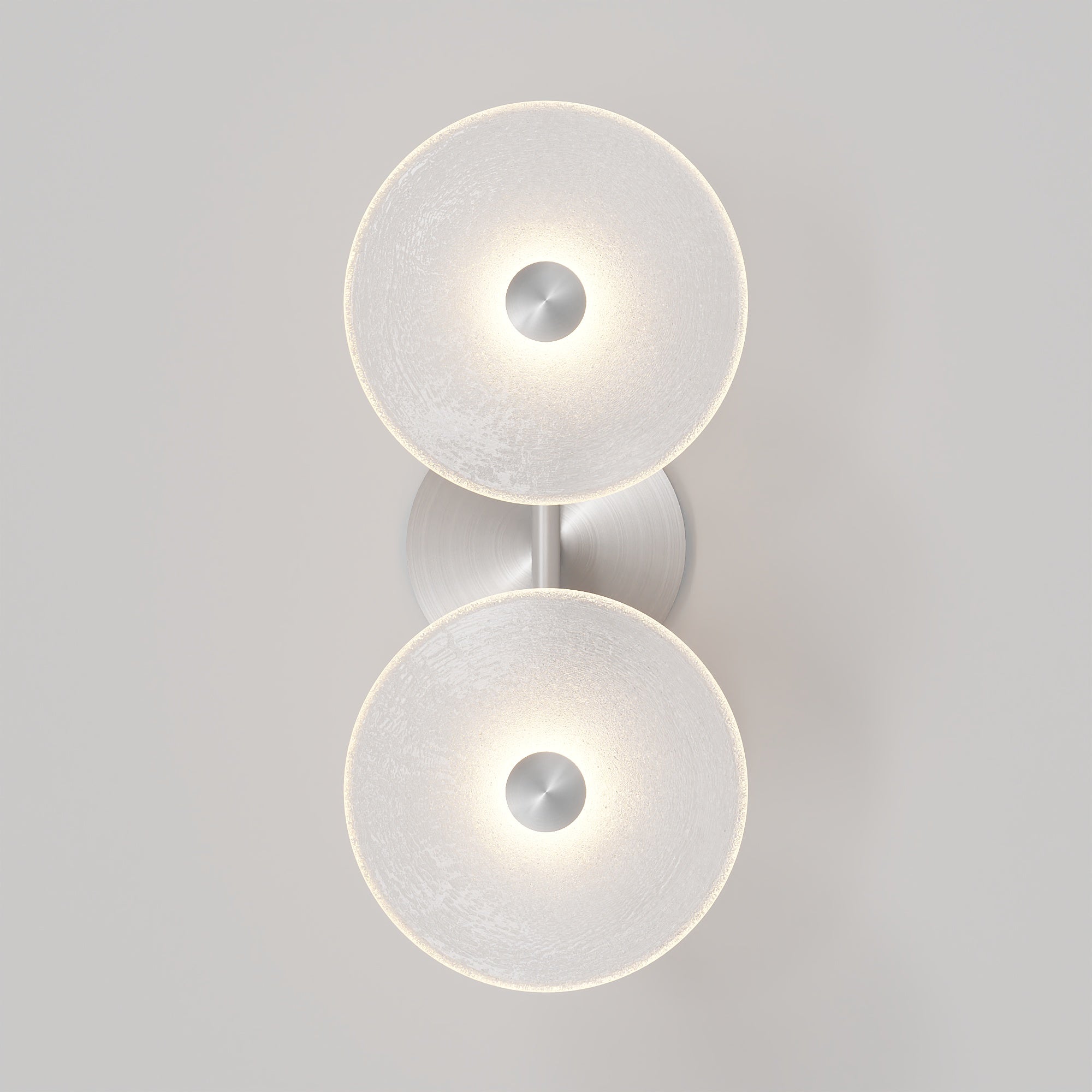 Coral Duo Rod Wall Light - (Centered)