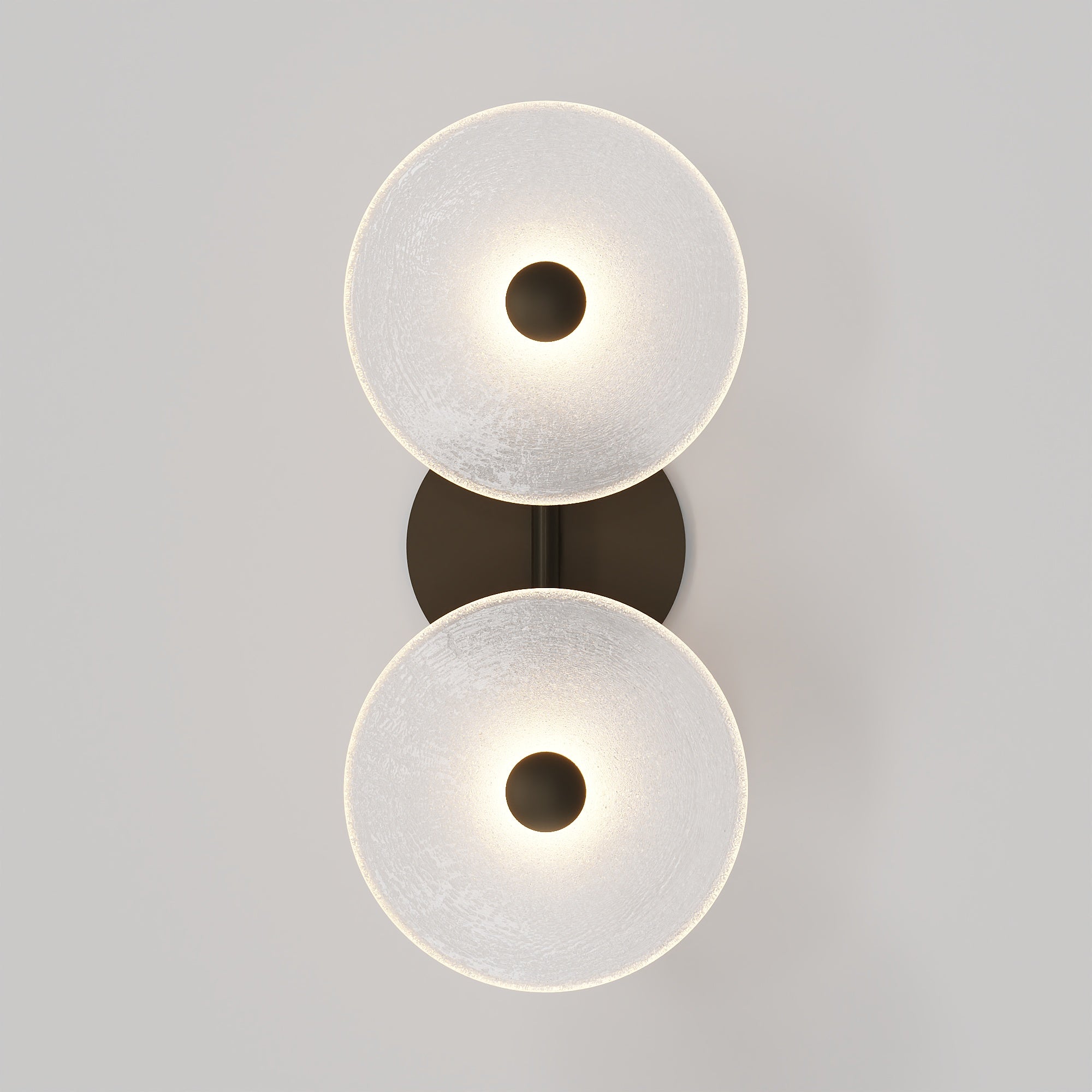 Coral Duo Rod Wall Light - (Centered)