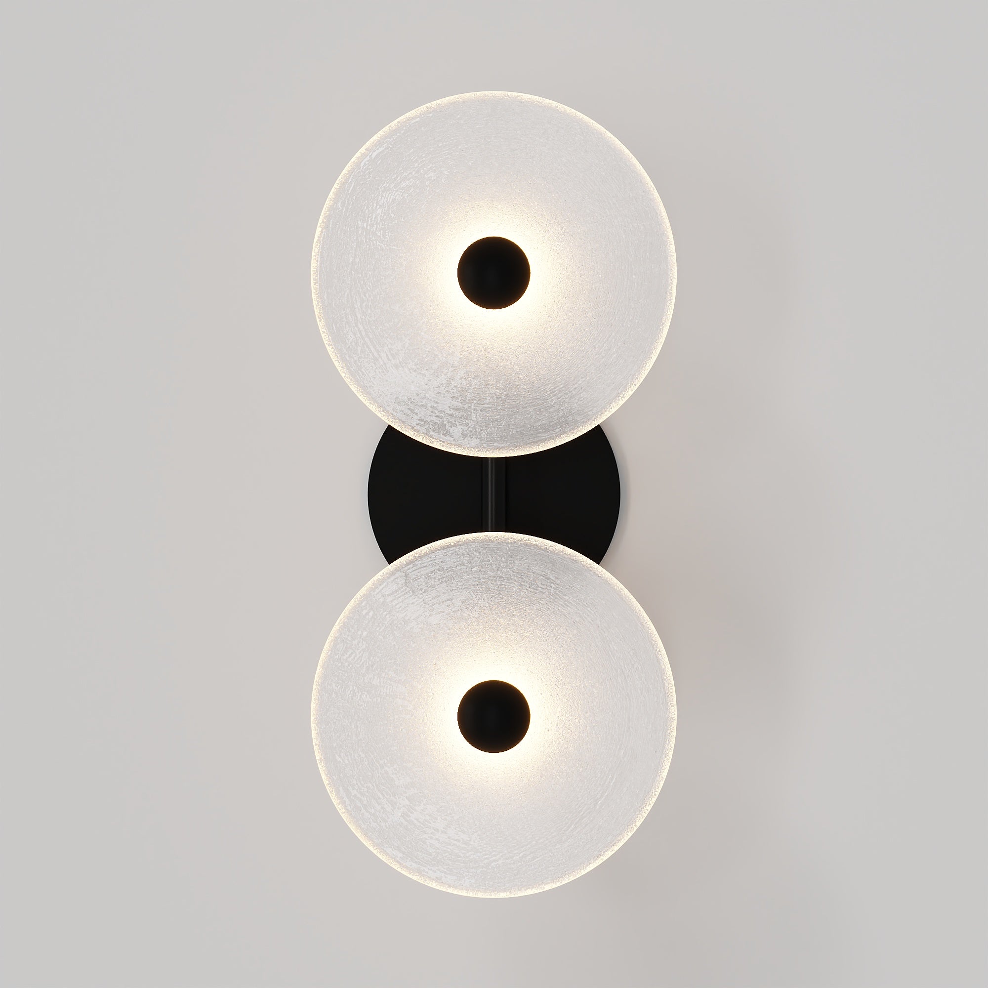 Coral Duo Rod Wall Light - (Centered)