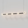 Coral Linear Bar Pendant - Frosted Glass