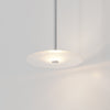Coral Single Pendant - Frosted Glass