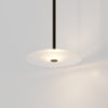 Coral Single Pendant - Frosted Glass