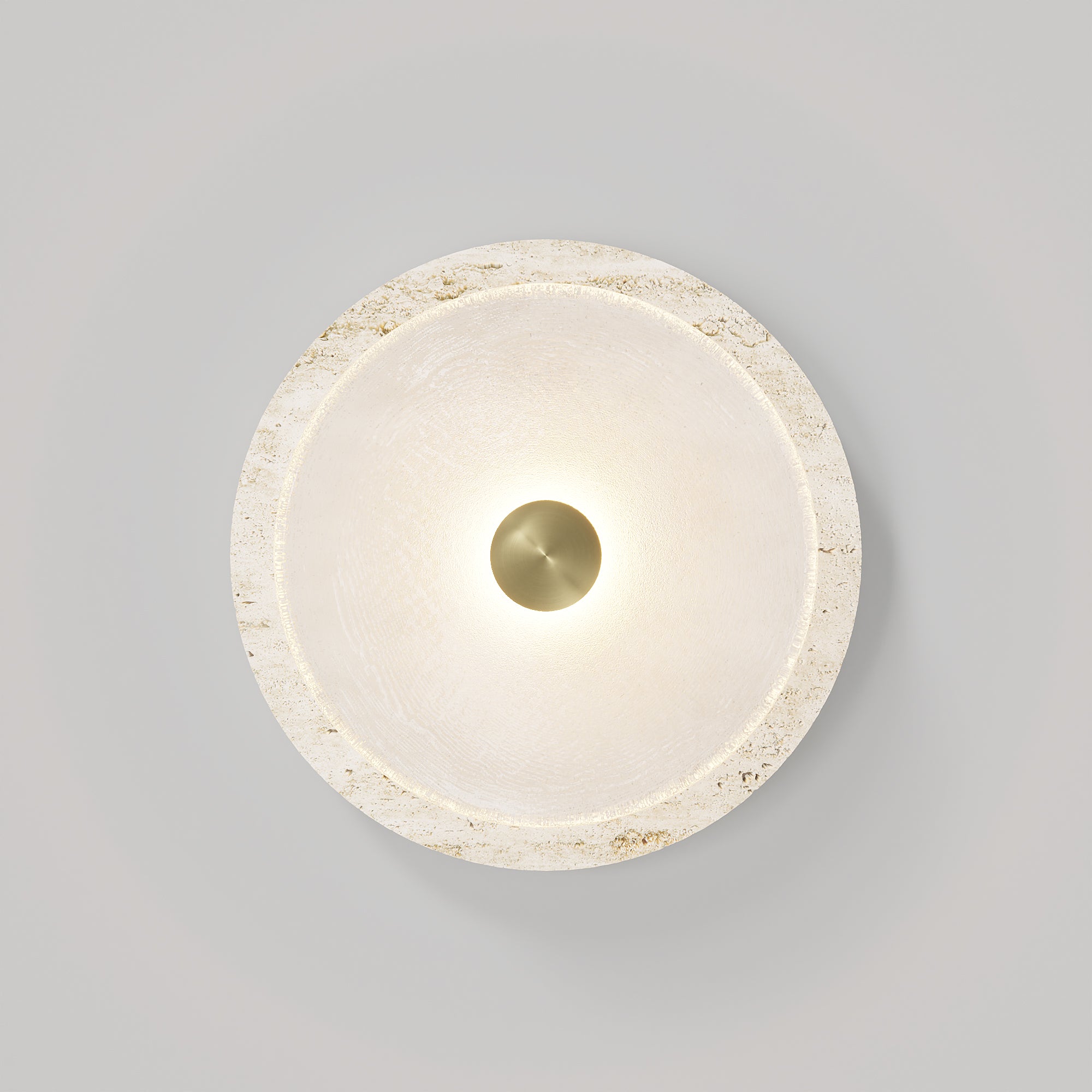 Coral Travertine Wall Light