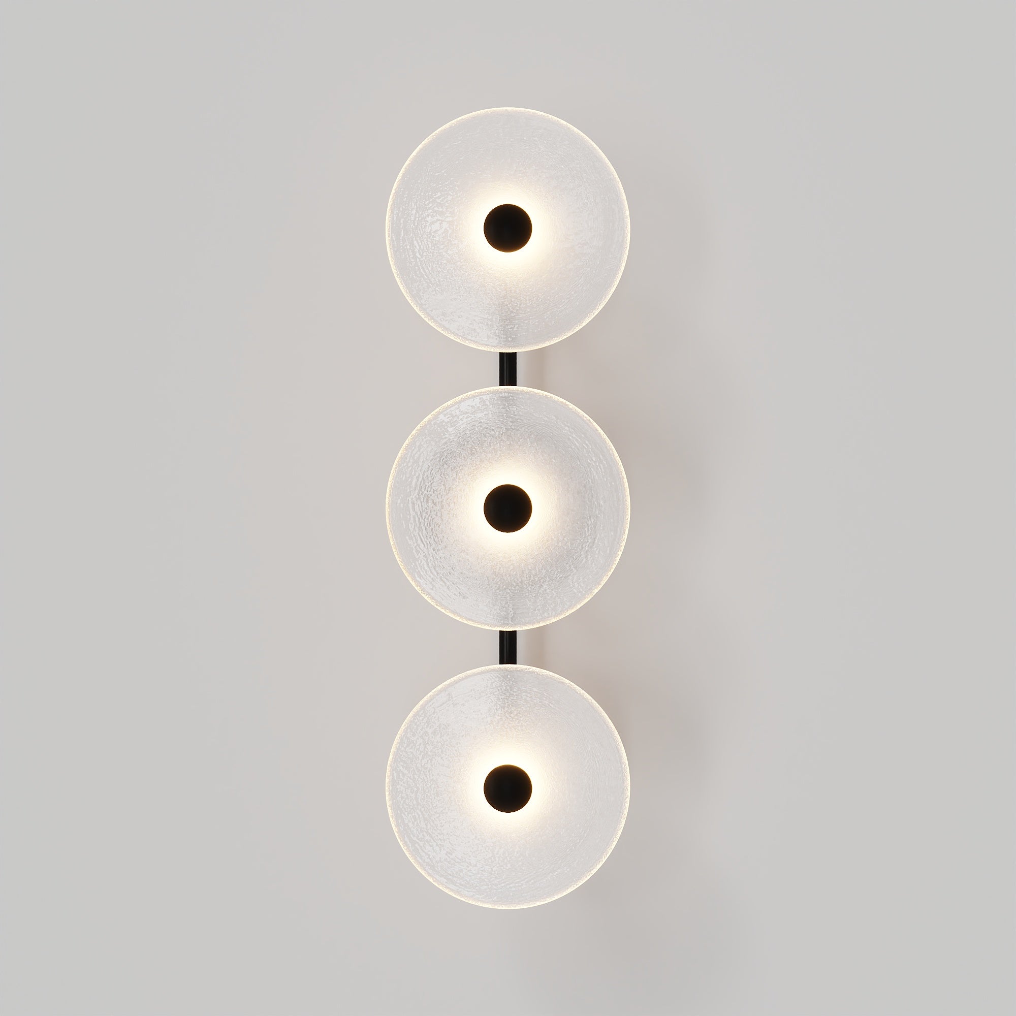 Coral Trio Rod Wall Light - (Centered)