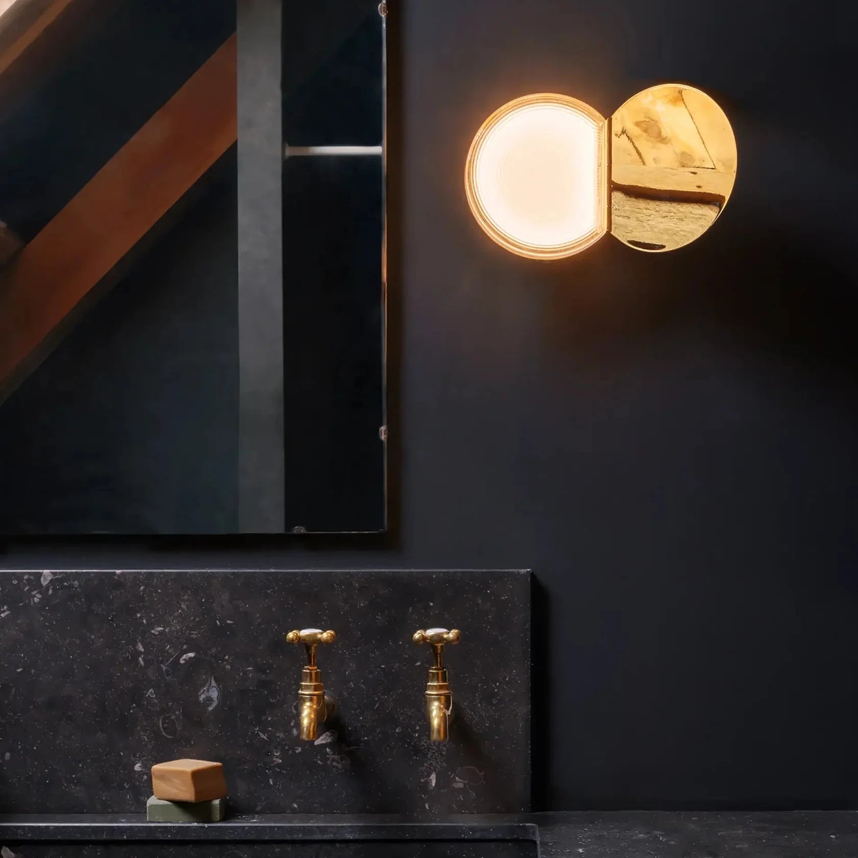 Poudrier Wall Light