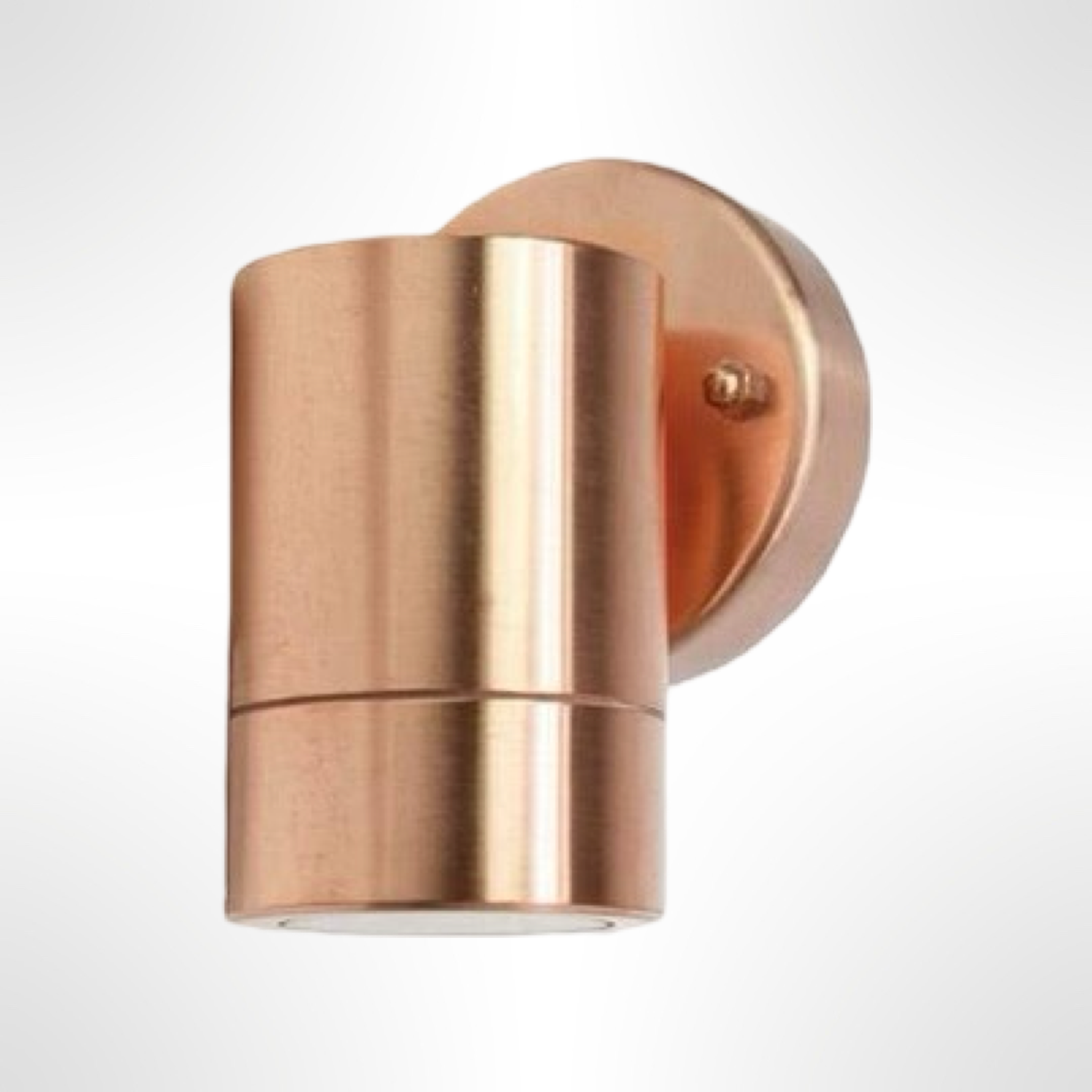 Cylinder Wall Light | Copper | Stainless