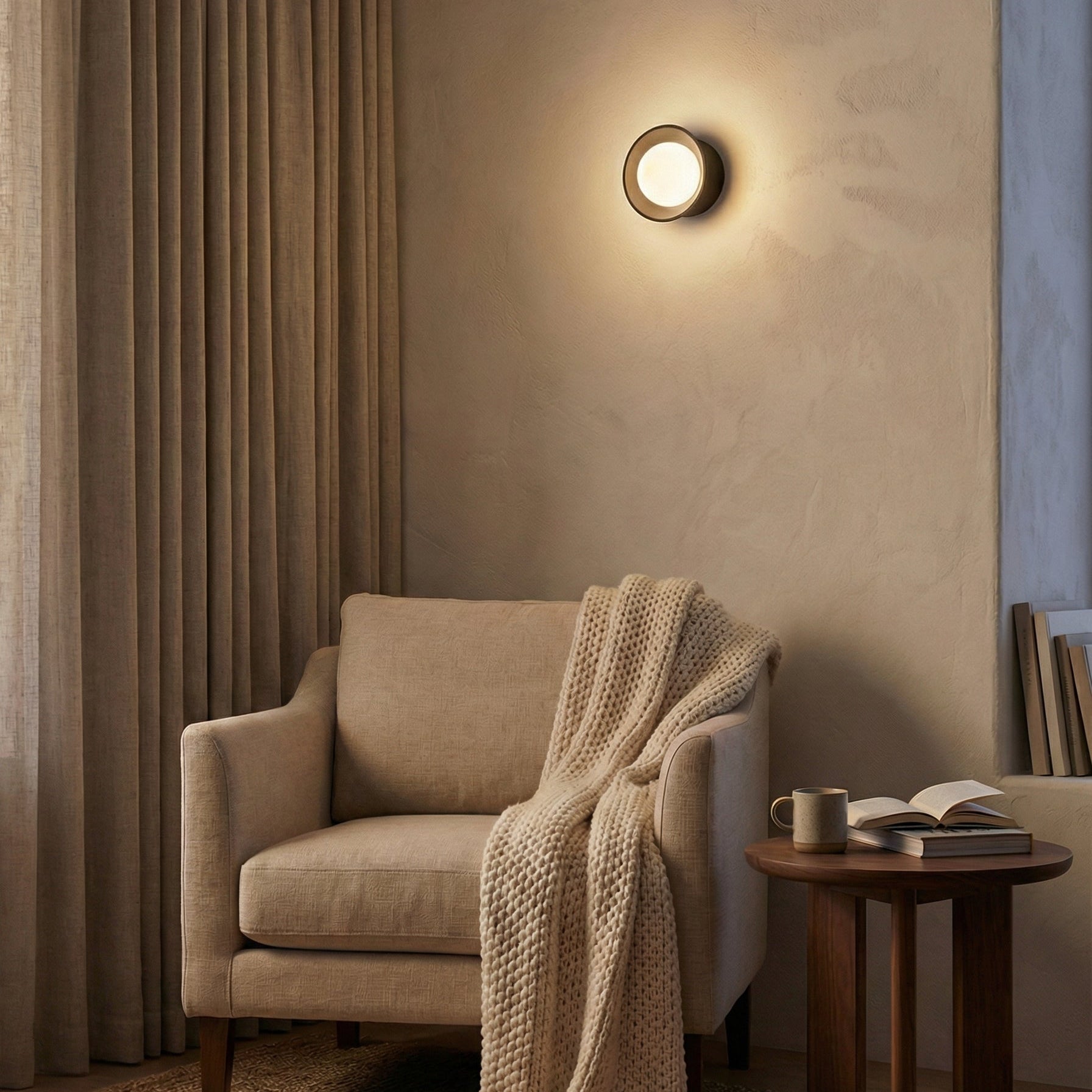Nero Ceramic Wall Light