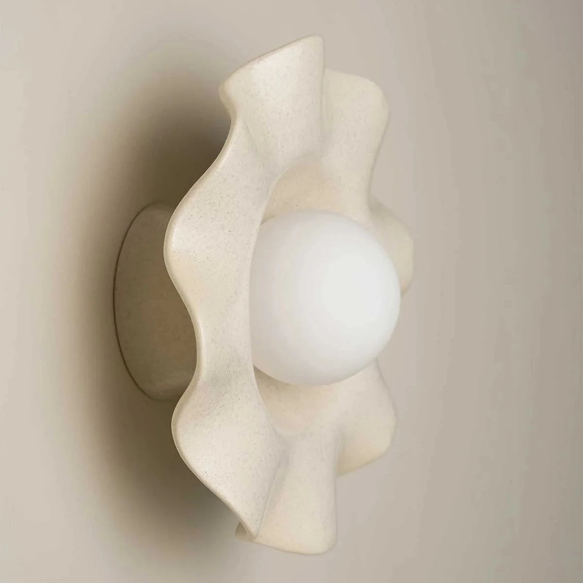 Ceramic Wall Pearl Sconce Light