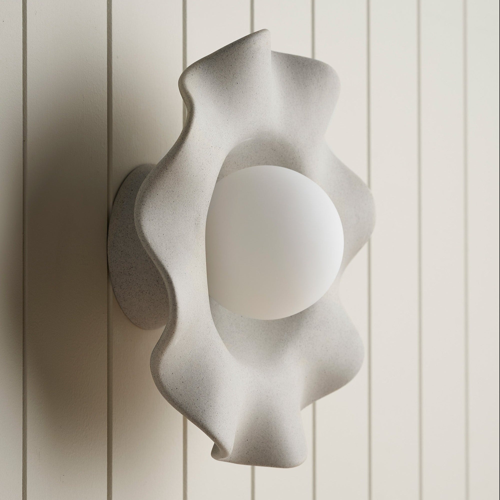 Ceramic Wall Pearl Sconce Light