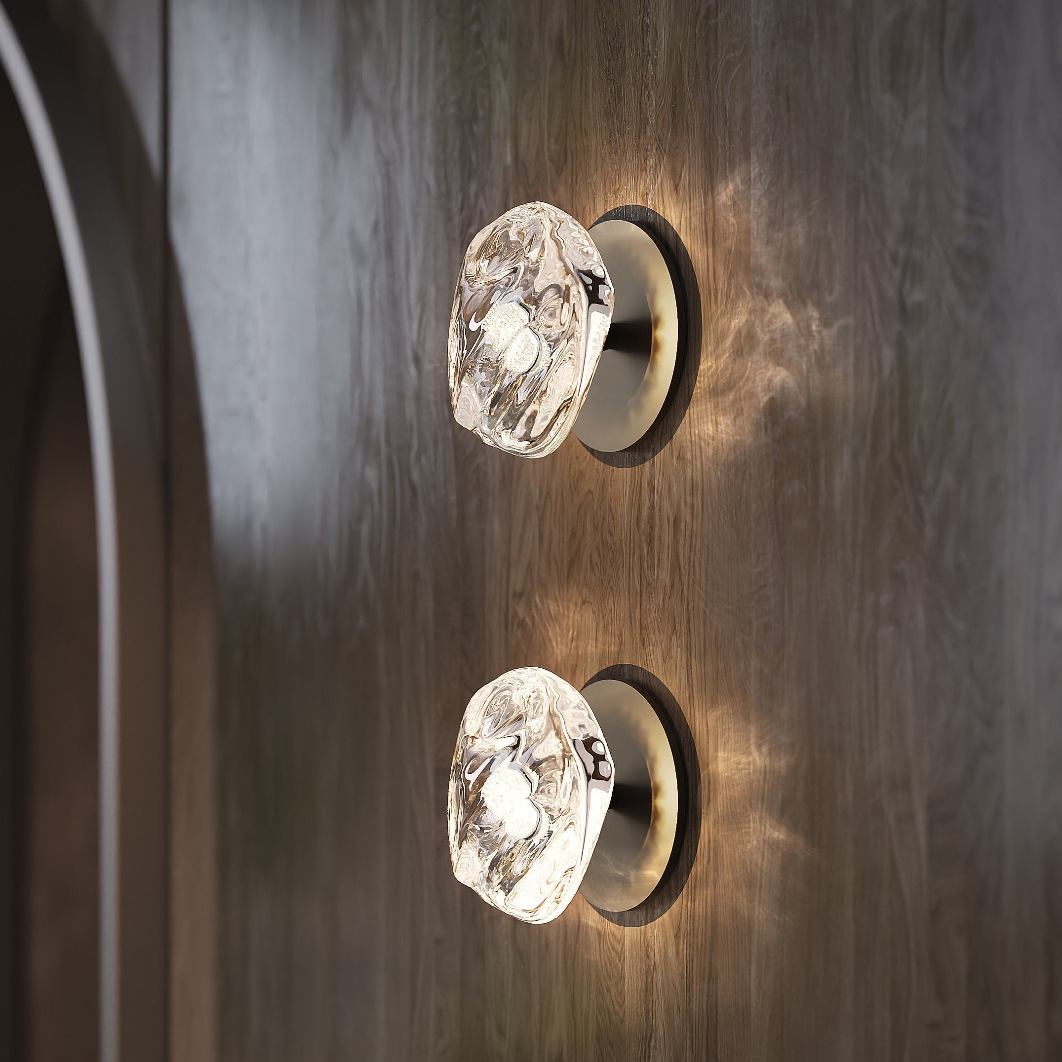 Flo Round Wall Light