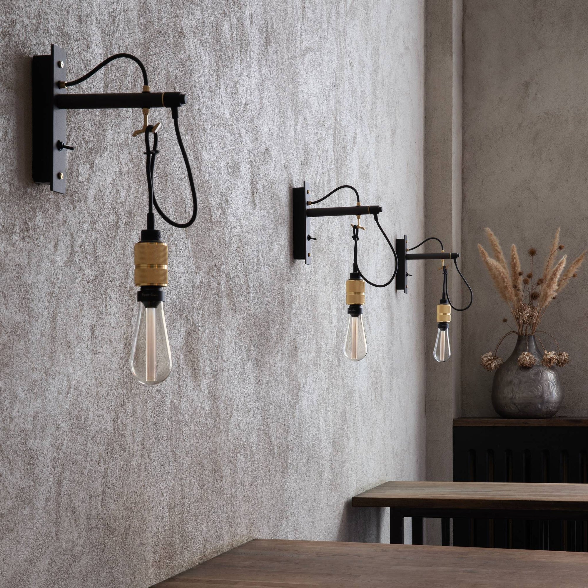 Hooked Wall Light - Nude