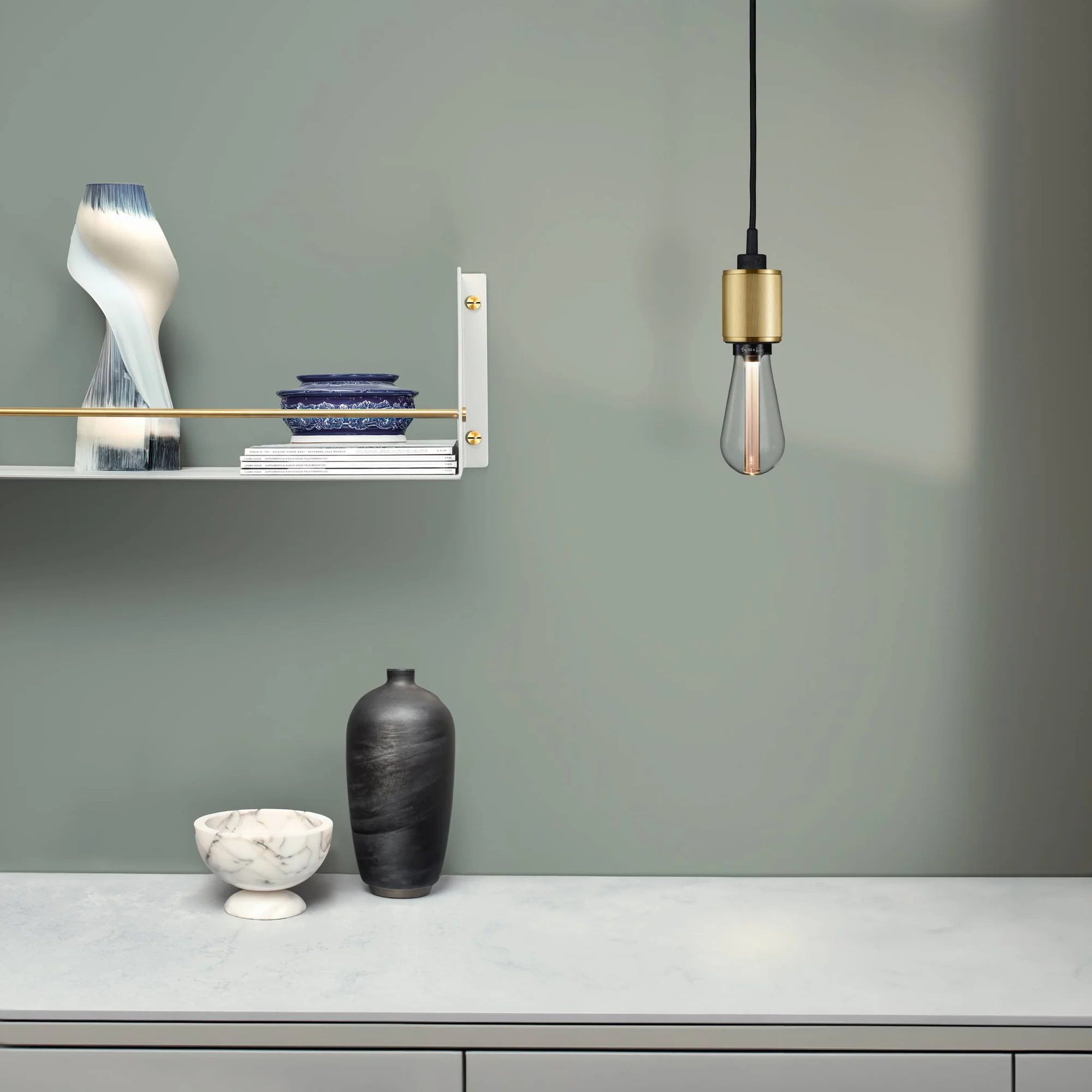 Heavy Metal / Linear Single Pendant