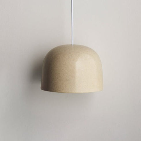 Ceramic Pendant Bell Light Small